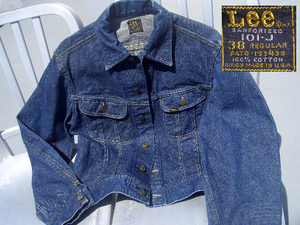 卍70s 60s LEE 101-J USA リー Vintage ピスネームタグR" 四角黒タグ UNION MADE無し ユニオンチケット イエローステッチ 濃紺 裏刻印X