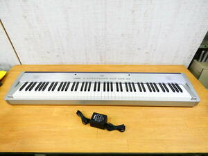 【S) USED!KAWAI 電子ピアノ ES1★河合/鍵盤楽器/キーボード/アダプター付き/88鍵盤 ※現状品＠200（9）】