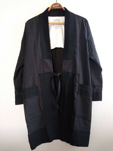 visvim/ビズヴィム/ruunpe coat/ルウンペ/size 1/ストライプ/17SS