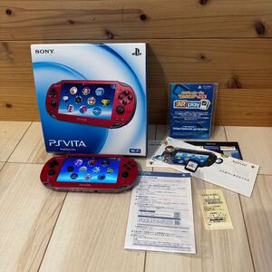 充電器なし☆SONY PlayStation Vita☆PSVITA☆PCH-1000☆レッド