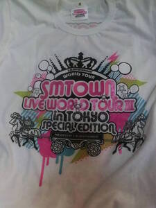 2013 K-POP SMTOWN LIVE WORLD TOUR III in TOKYO SPECIAL EDITION Tシャツ Mサイズ BoA 東方神起 SUPER JUNIOR 少女時代 SHINee f(x) EXO