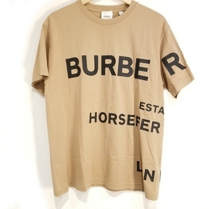 バーバリー Burberry 半袖Tシャツ サイズXS 8048927 - ライトブラウン レディース クルーネック/ホースフェリー 美品 トップス