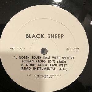 ■ Black Sheep / North South East West (Remix) / Only of you’re live ■ プロモ盤