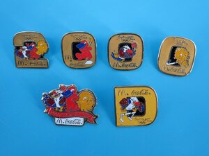 五輪ピンバッジ　シドニーオリンピック2000　SOCOG　マクドナルド・コカコーラ　記念品　バッヂ　現状品　（中　OPG20