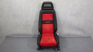 124 スズキ Kei ワークス HN22S 純正 RECARO 運転席 セミバケットシート ヒーター シートレール ヘッドレスト