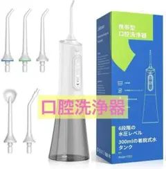 口腔洗浄器 Liebssen 口腔洗浄機器 携帯型容量300ML USB充電式