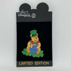 ♪♪ 270 DLR Disneyland アメリカ ピンバッジ プーさん セントパトリックスデー St. Patrick