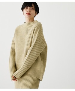 「AZUL BY MOUSSY」 長袖ニット SMALL イエロー レディース