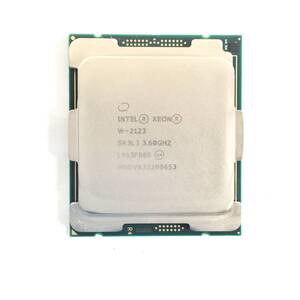 K61211235 INTEL XEON W-2123 SR3LJ 3.60GHz CPU 1点【中古動作品、複数出品】