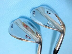 中古2本セット MIZUNO/ミズノ MP R5-L ウェッジ 52&58° ダイナミックゴールド DG WEDGE