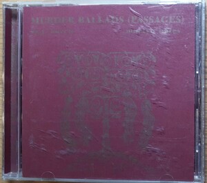 M.J. Harris Martyn Bates / Murder Ballads (Passages)　CD Napalm Death Scorn Eyeless Gaza