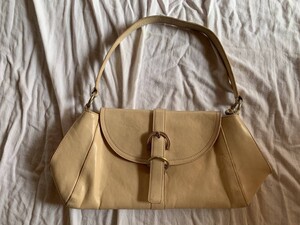 FURLA　フルラ 　レザーバッグ　　ハンドバッグ　ベージュ