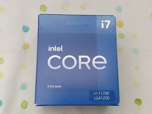 ★☆送料無料 Intel Core i7 11700（SRKNS） BOX 　Intel UHD Graphics 750 中古品　 ☆★