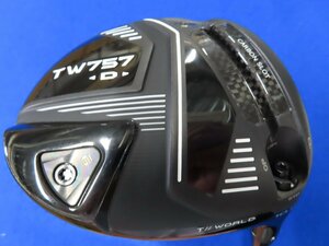 【中古・訳あり/試打用】本間ゴルフ　2022　T//WORLD　TW-757 TYPE-D ドライバー（10.5°）【S】VIZARD MA-7