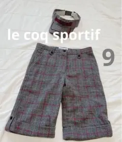 le coq sportif ルコック　ゴルフズボン　サンバイザー