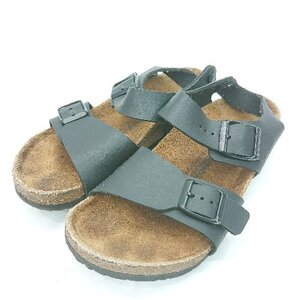 ◇ BIRKENSTOCK ビルケンシュトック キッズ サンダル サイズ21.0 ブラック 男の子 E