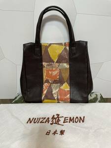 NUIZAEMON　日本製　バック/極美品