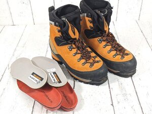 【12yt162】登山靴 トレッキングシューズ SCARPA スカルパ オレンジ×グレー サイズ：EU42(約26.7㎝)◆i44