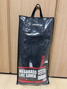 メガバス ライフセーバー ジャケットタイプ ブラック Megabass LIFE SAVER JACKET-TYPE BLACK ライフジャケット LIFE JACKET