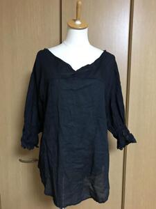 ◇w closet ダブルクローゼット リネン コットン カットソー◇