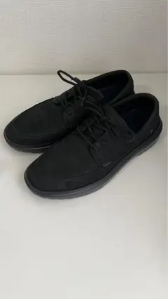 Sperry 黒 スエード スニーカー