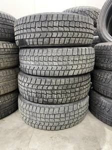 冬タイヤ　ダンロップ　WINTERMAXX　WM02　215/60R17　20年製　8.5㎜　管理番号B70