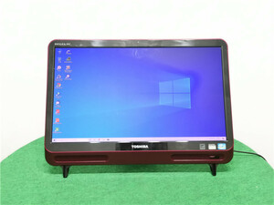 WEBカメラ/中古/WIN10/爆速新品SSD/フルHD21型一体型/TOSHIBA　D712/V7GM　MSoffice2019搭載　送料無料