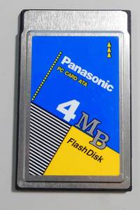 KN726 【現状品】 panasonic 4MB FlashDisk