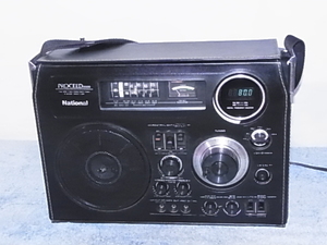 ※値下げ交渉可 National 【RF-2600】蛍光管式全波表示カウンタ 本格派BCLラジオ FM76～94MHzまで受信可能 管理番号 19122215