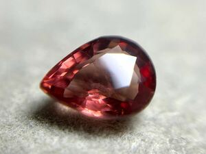 マラヤガーネット 1.17ct 7.5x5.8mm VS ペア 天然ピンクオレンジ　 宝石　アフリカ