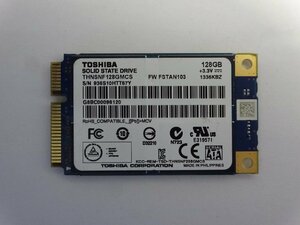 【送料無料】mSATA SSD TOSHIBA 128GB 中古 F20955