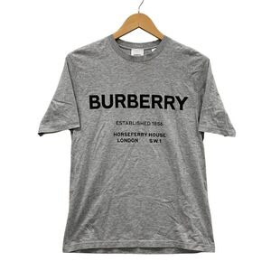 中古◆Tシャツ バーバリー ロンドン Tシャツ ロゴ 現行 メンズ サイズXXS グレー BURBERRY 【AFB37】