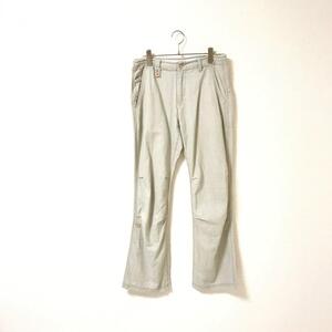 ★Columbia コロンビア★メンズ ジップアップ ロング パンツ ボトムス グレー系 春夏 アウトドア size 30 管:A:12