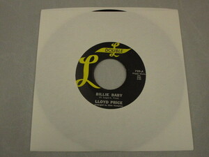 【SOUL７”】LLOYD PRICE / BILLIE BABY、TRY A LITTLE BIT OF TENDERNESS