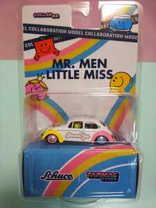 TARMAC WORKS Schuco 1/64ミニカー VW Beetle フォルクスワーゲン ビートル ターマック シュコー Mr. MEN LITTLE MISS コラボ(新品未開封)