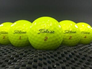 [D0B-12C] Titleist PRO V1X 2021年モデル イエロー 30球 タイトリスト ロストボール