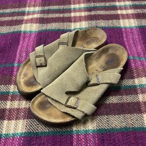 BIRKENSTOCK ビルケンシュトック チューリッヒ　スウェードレザー 37 24cm