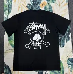 Mサイズ Stussy  SKULL BONES PIG DYED TEE