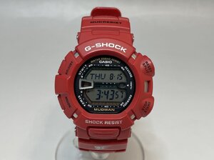 限定モデル！極美品 CASIO G-SHOCK×チームランドクルーザー コラボ マッドマン クオーツ腕時計 G-9000TLC-4JR レッド メンズ 質セブン