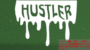 ハスラー給油口ドロドロ　カッティングステッカー　ステッカー　hustler　　