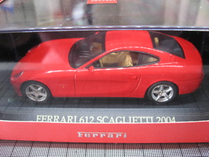 ホットウィール Hot Wheels　 フェラーリ　612　　SCAGLIETTI　　　2004　赤