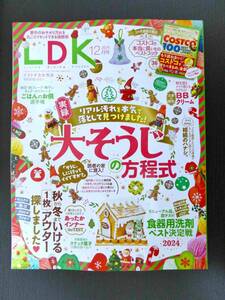 ■LDK 2024.12 大そうじの方程式・秋冬いける１枚アウター・食器用洗剤 等■