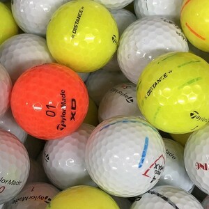 ロストボール テーラーメイド 各種混合 30個 A+ABランクマーカー入り 中古 ゴルフボール ロスト TaylorMade エコボール 送料無料