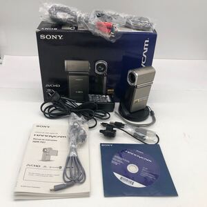 SONY デジタル HD ビデオ カメラ レコーダー HDR-TG1 ハンディカム HandyCam 元箱・充電器・バッテリー他・付属品多数有 通電確認済 現状品