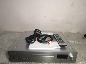 [中古 綺麗 ネットワーク/SACD PLAYER リモコン、説明書付]Technics SL-G700