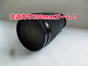 【即購入OK】゛シグマレンズ HIGH -SPEED ZOOM 1:3.5 f＝80～200㎜ ゛