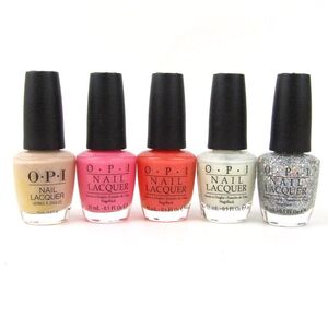 オーピーアイ ネイルエナメル ネイルラッカー 5点セット まとめて 大量 コスメ マニキュア レディース OPI