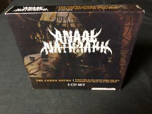 ANAAL NATHRAKH - THE CODEX NECRO + WHEN FIRE RAINS DOWN FROM THE SKY, MANKIND WILL REAP AS IT HAS SOWN / 廃盤 2CDセット