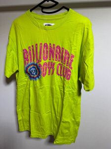 BILLINOAIRE BOYS CLUB 半袖Tシャツ　Ｌサイズ　蛍光色