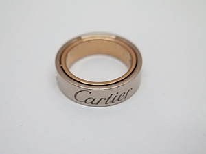 ★☆【Cartier】Cartier K18 K18YG 750 シークレットラブリング #7　7号　47 ot☆★